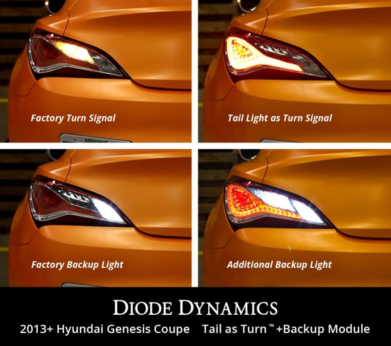 Diode Dynamics 13-16 Hyundai Genesis Coupe Tail as Turn +Backup Module (USDM) Stage 2