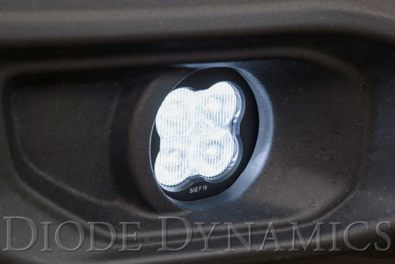 Diode Dynamics SS3 LED Pod Max Type MS Kit - Yellow SAE Fog