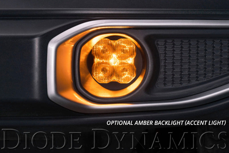 Diode Dynamics SS3 Ram Vertical LED Fog Light Kit Sport - White SAE Fog