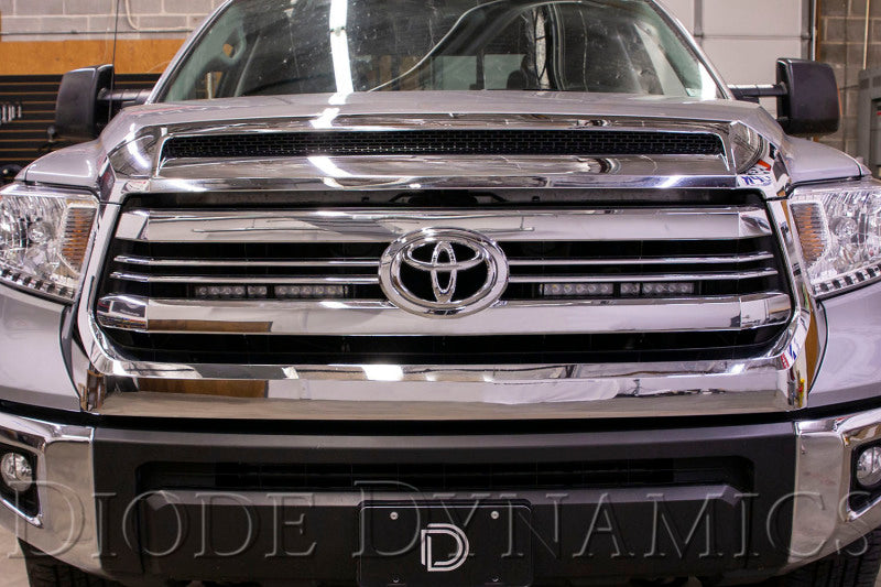 Diode Dynamics 14-21 Toyota Tundra SS12 Driving Light Kit - Amber Wide