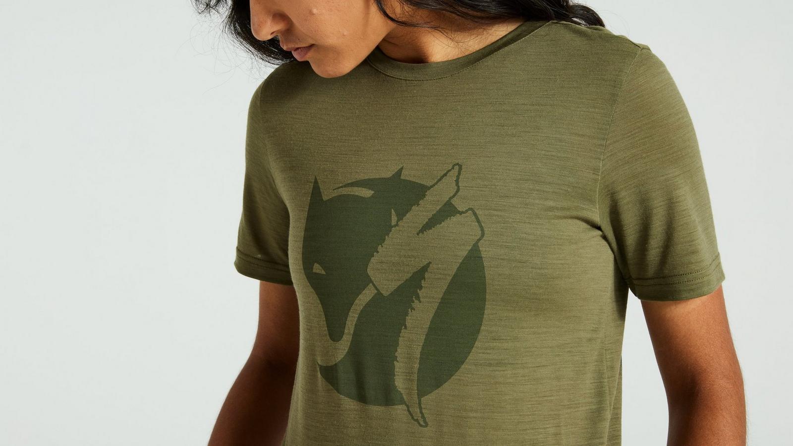 Women's Specialized/Fjällräven Wool Short Sleeve Tee