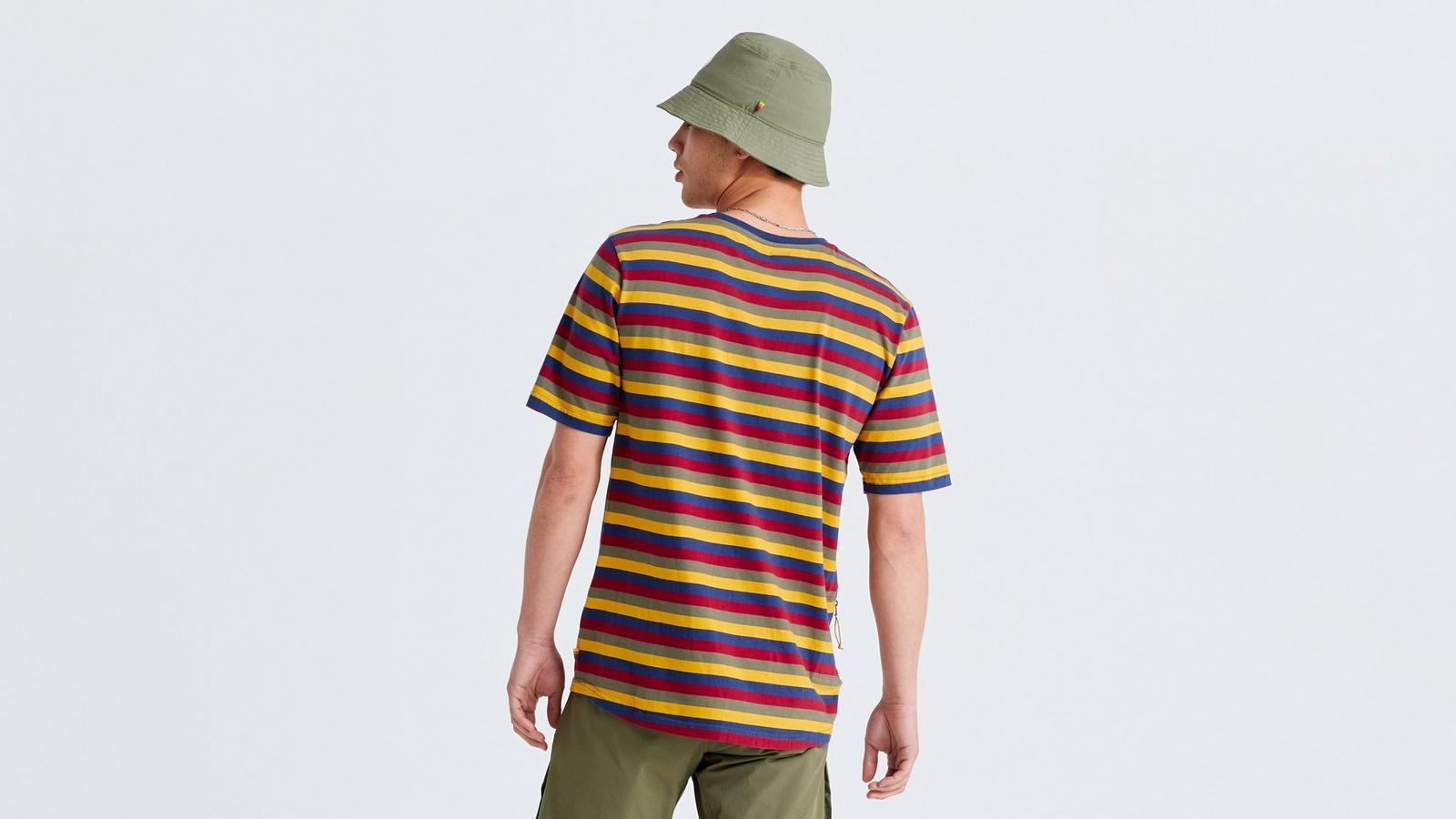 Men's Specialized/Fjällräven Cotton Striped Short Sleeve Tee