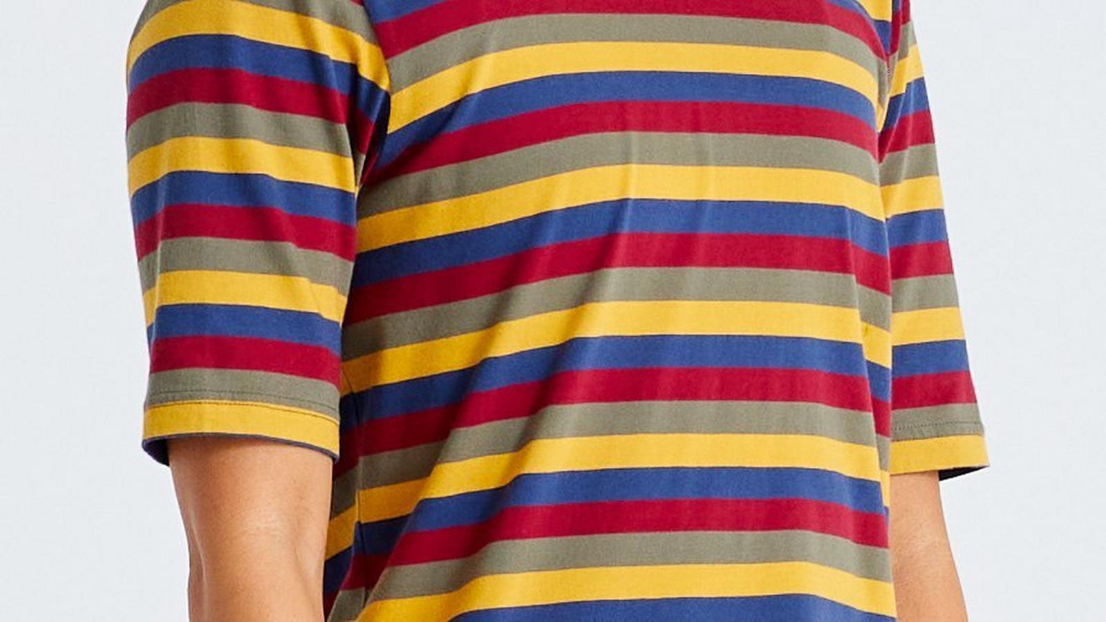 Women's Specialized/Fjällräven Cotton Striped Short Sleeve Tee