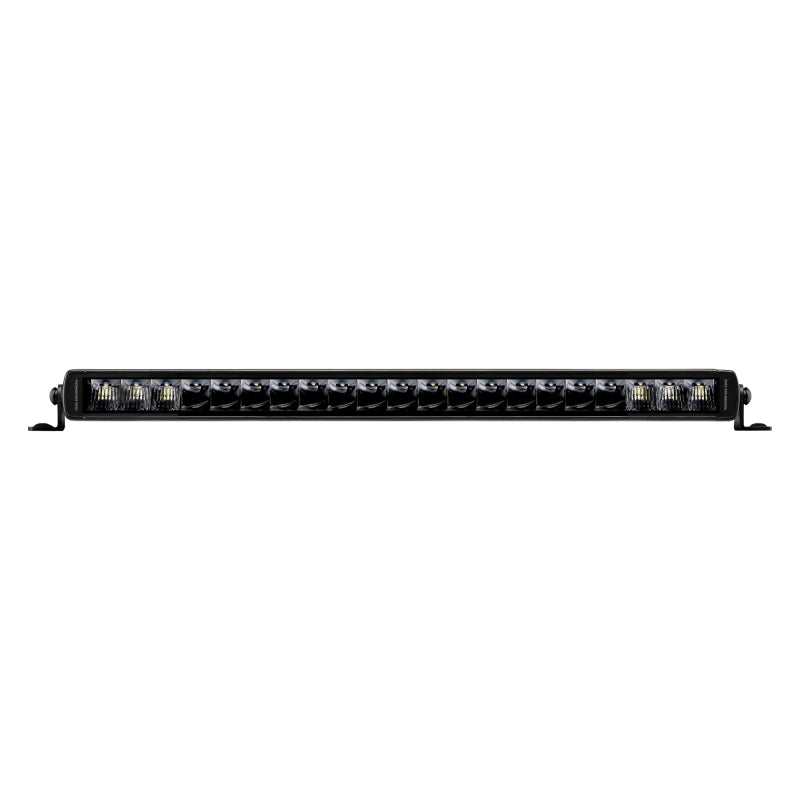 Go Rhino Xplor Blackout Series Sgl Row LED Light Bar (Surface/Threaded Stud Mount) 20.5in. - Blk