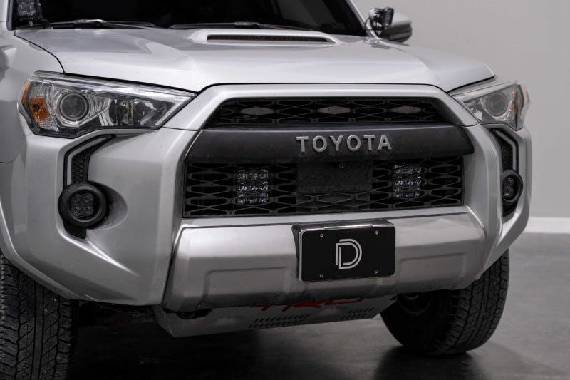 Diode Dynamics 14-23 Toyota 4Runner SS5 Stealth Grille LED 2-Pod Kit - Pro White Driving