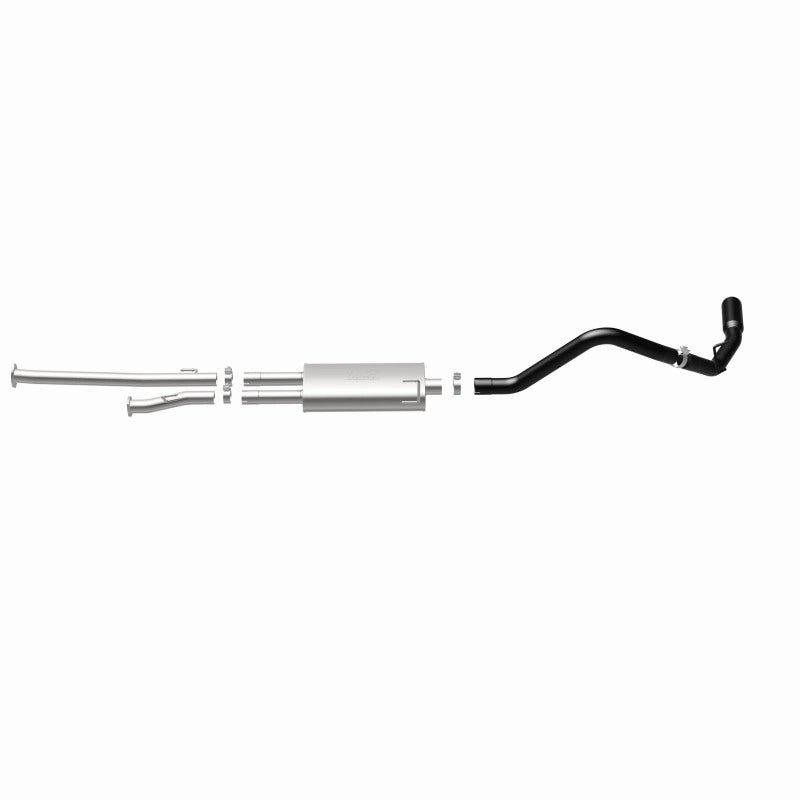 MagnaFlow Cat-Back Exhaust 09-13 Toyota Tundra V8 5.7L 3in SS Black Tip Single Side Exit