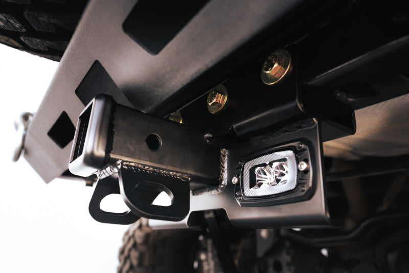 DV8 Offroad 07-21 Jeep Wrangler (JK/JL) Bolt-On Hitch w/ Lights