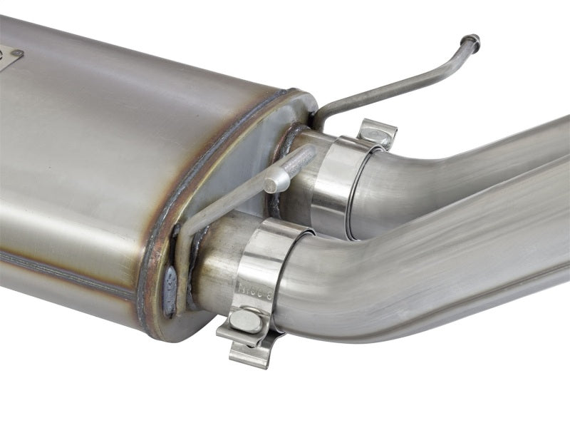 aFe MACH Force-Xp 3in CB SS Dual Exhaust w/Polished Tips 09-16 GM Silverado/Sierra 4.3L/4.8L/5.3L