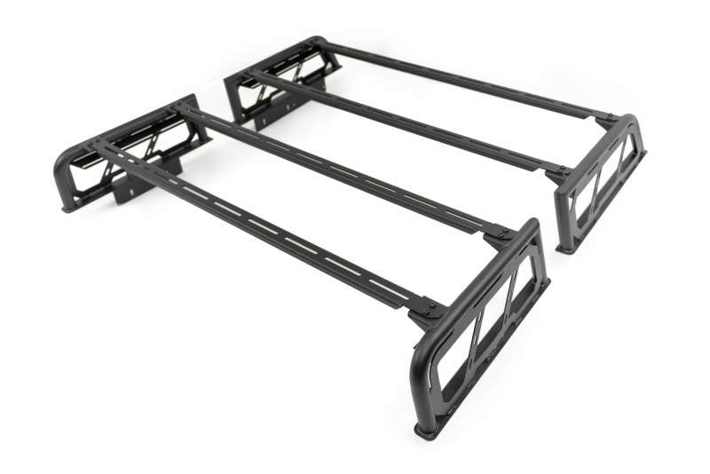 DV8 Offroad 07-23 Toyota Tundra / 09-23 Ford F150 Raptor MTO Series Bed Rack -  2pc Adj.