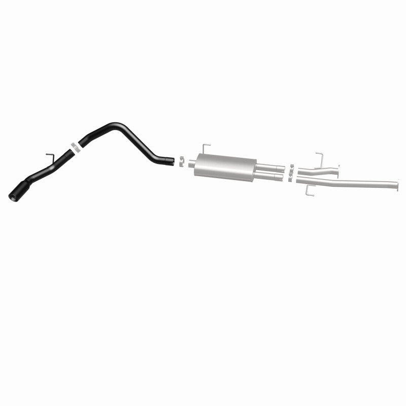 MagnaFlow Cat-Back Exhaust 09-13 Toyota Tundra V8 5.7L 3in SS Black Tip Single Side Exit