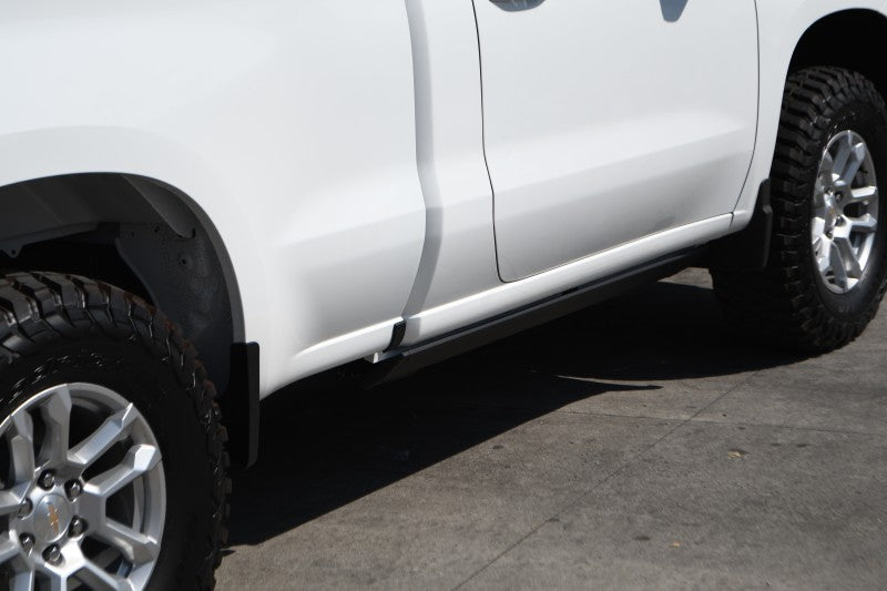 Go Rhino 2022 Chevrolet Silverado 1500 Std Cab 2dr E-BOARD E1 Electric Running Board Kit - Tex. Blk