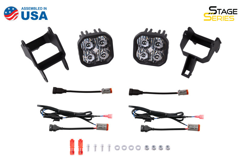 Diode Dynamics SS3 Max Type SDX Kit ABL - Yellow SAE Fog